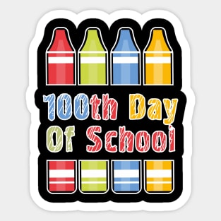 100th Day of School Pre K PreK Teacher Life Sticker